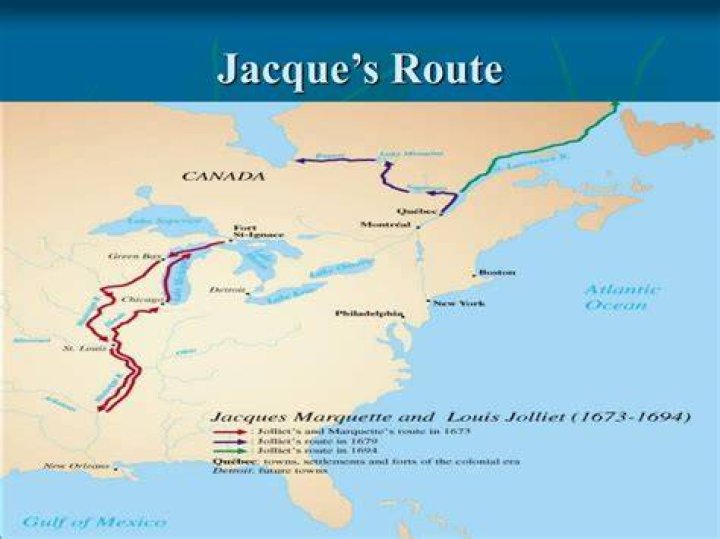 What did Jacques Marquette and Louis Joliet explore?